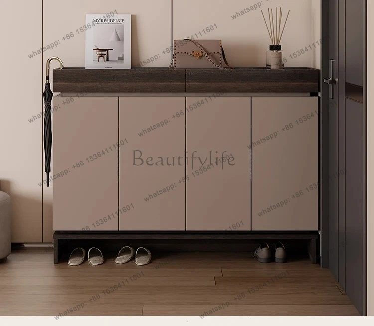

minimalist modern minimalist multi-layer storage shoe cabinet home door against the wall entrance entrance shoe cabinet
