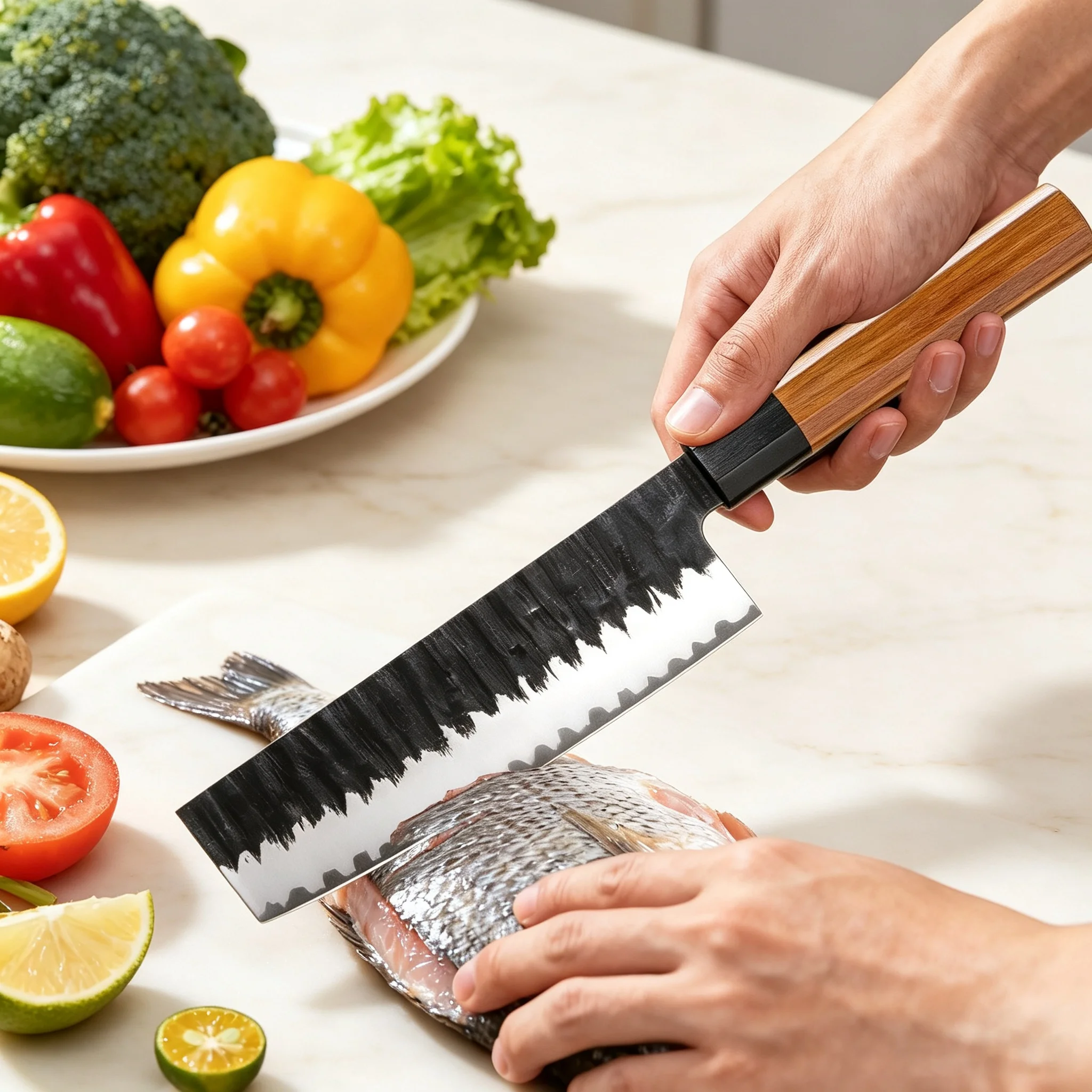 Pisau Koki Kelas Atas, Pisau D - Kitchen Gadgets For Chefs ulasan dan harga