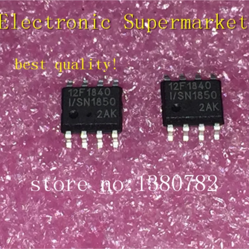 Free shipping 100pcs/lots PIC12F1840-I/SN 12F1840 NEW SOP-8 IC in stock!
