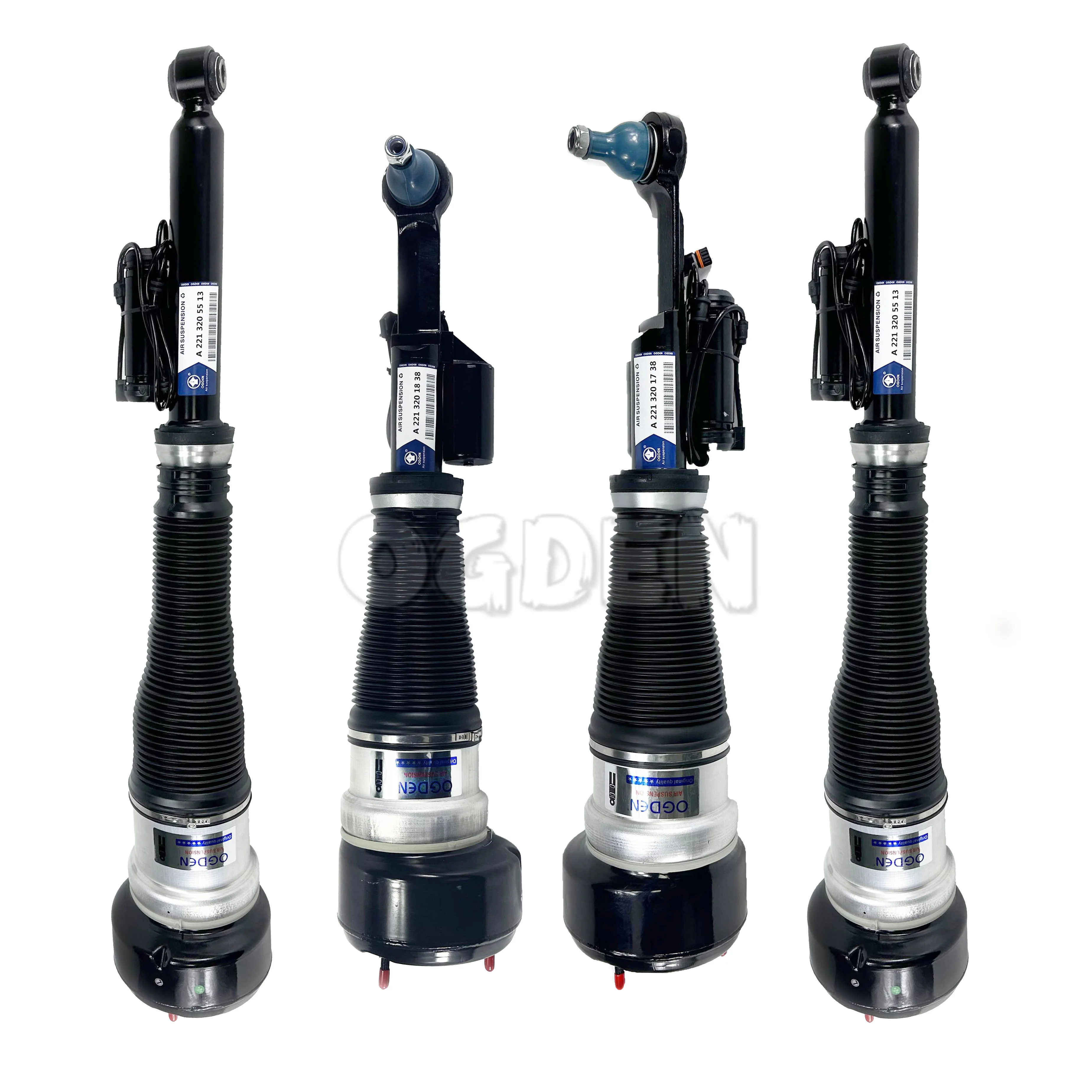 OGDEN 4PCS Front and rear air suspension shock absorbers for the Mercedes 4MATIC class W221 W216 2213201838 2213205513