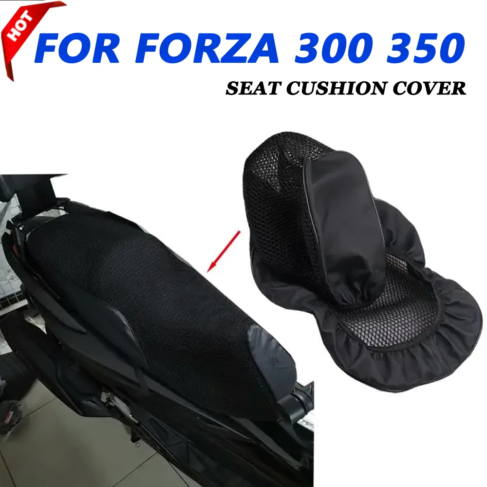 For Honda Forza350 Forza300 NSS Forza 350 300 2022 2023 2024 Motorcycle Sun Protection Breathable Cushion Seat Cover Saddle Mesh