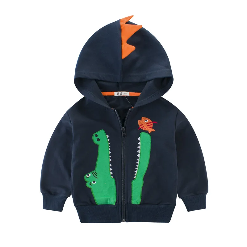 Children's clothing new product 2024 men's autumn coat children's clothing baby hoodie cardigan