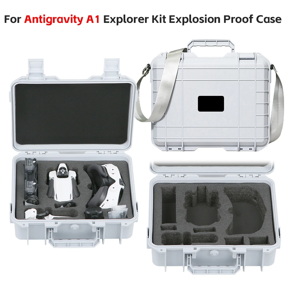 

Explosion-Proof Case Storage Box Hard-Shell Storage Case for Antigravity A1