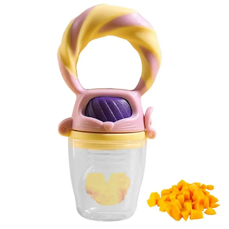 Baby Food Pacifier Feeder Vegetable Food Feeder Silicone Nipple Teething Toy Soft Safe Silicone Feeder Pouches Training