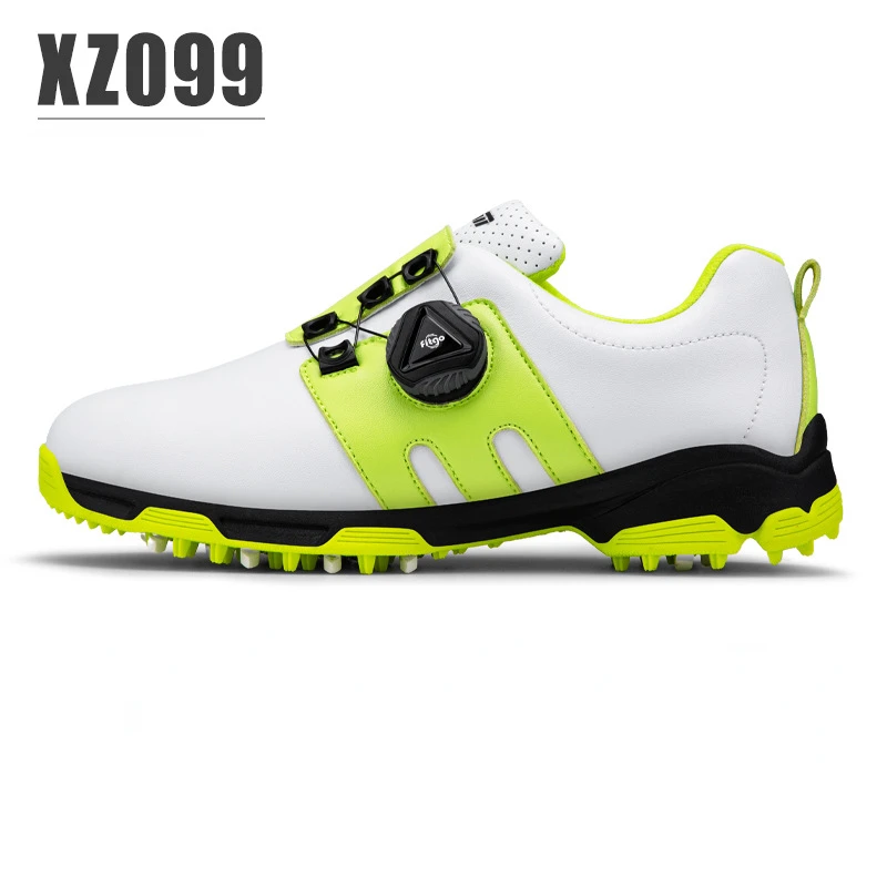 PGM Boys Girls Golf Shoes Waterproof Anti-slip Light Weight Soft and Breathable Universal Outdoor Sports Shoes XZ099