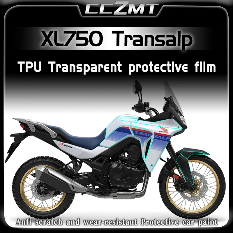 

For Honda XL750 Transalp TPU invisible car clothing film paint surface transparent protection film scratch repair accessories