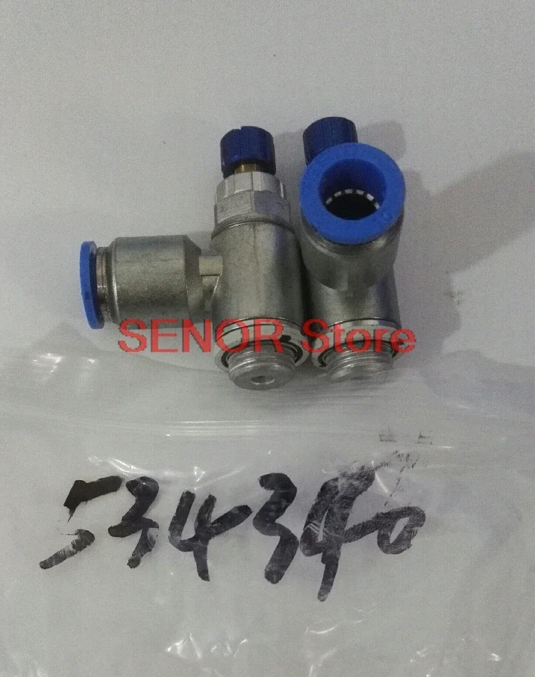 Original brand new one-way throttle valve GRLA-1/4-QS-10-RS-D{534340} brand new without packaging