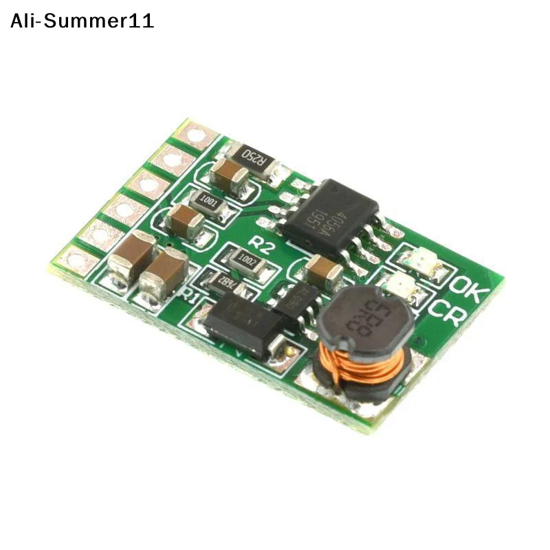 【Sa1】1Pc 3.7V To 5V/6V/9V/12V DC-DC Step-Up Voltage Regulator DD05CVSA 1S Lithium Battery Boost Converter Module  DIY Power Bank