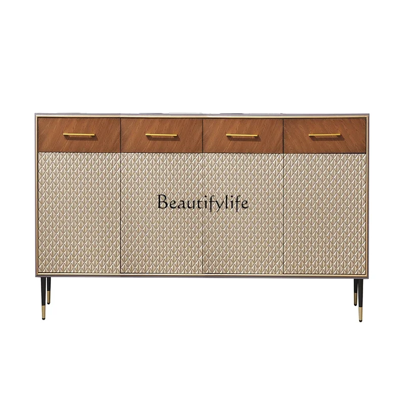

1*Italian Entrance Entrance Cabinet Affordable Luxury Style Hallway Partition Decorative Sideboard Cabinet