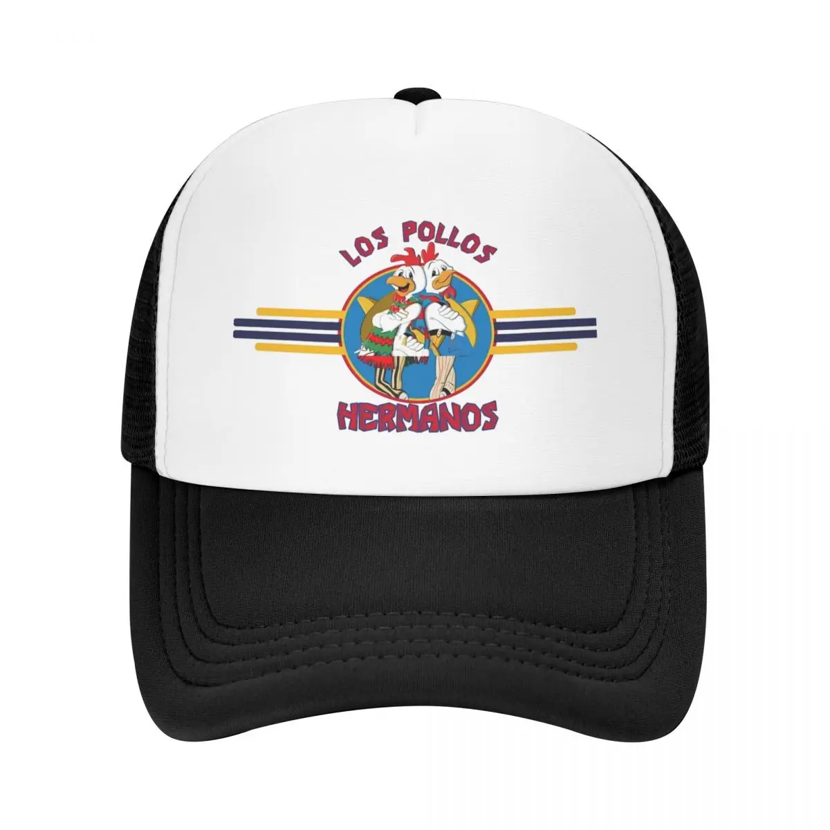 Los Pollos Hermanos Breaking Bad Trucker Hats Men Women Sport Dad Hat Sun Caps Breathable Polyester Mesh Baseball Cap Summer