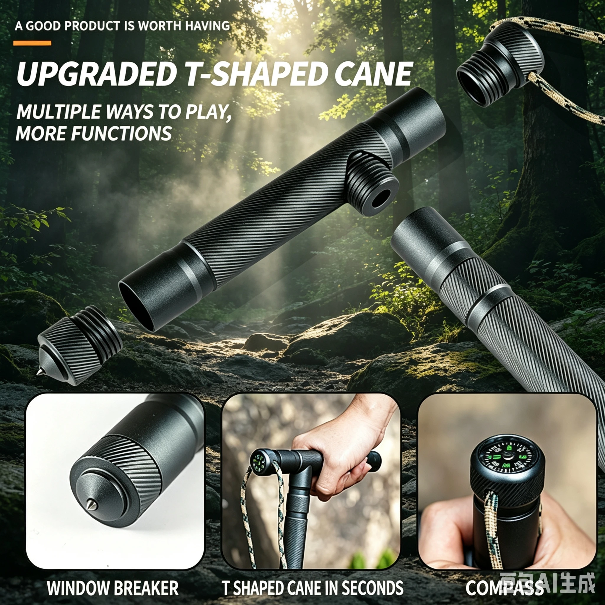 Trekking Poles Foldable Hiking - огляд і ціна Trekking Poles