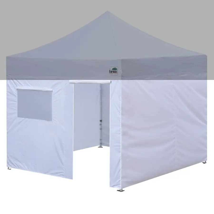 

USA Full Zippered Walls for 10 x 10 Easy Pop Up Canopy Tent,Enclosure Sidewall Kit with Roller Up Mesh Window and Door 4 Walls O