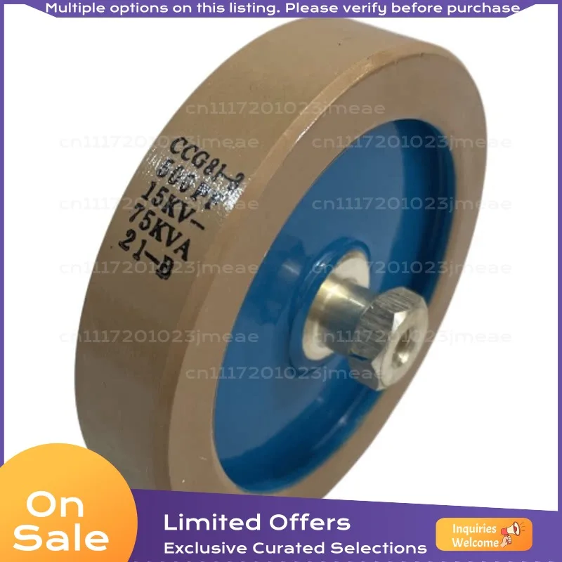 CCG81-3 500PF 500K 15KV-75KVA DT80 High Voltage High Frequency Ceramic Capacitor