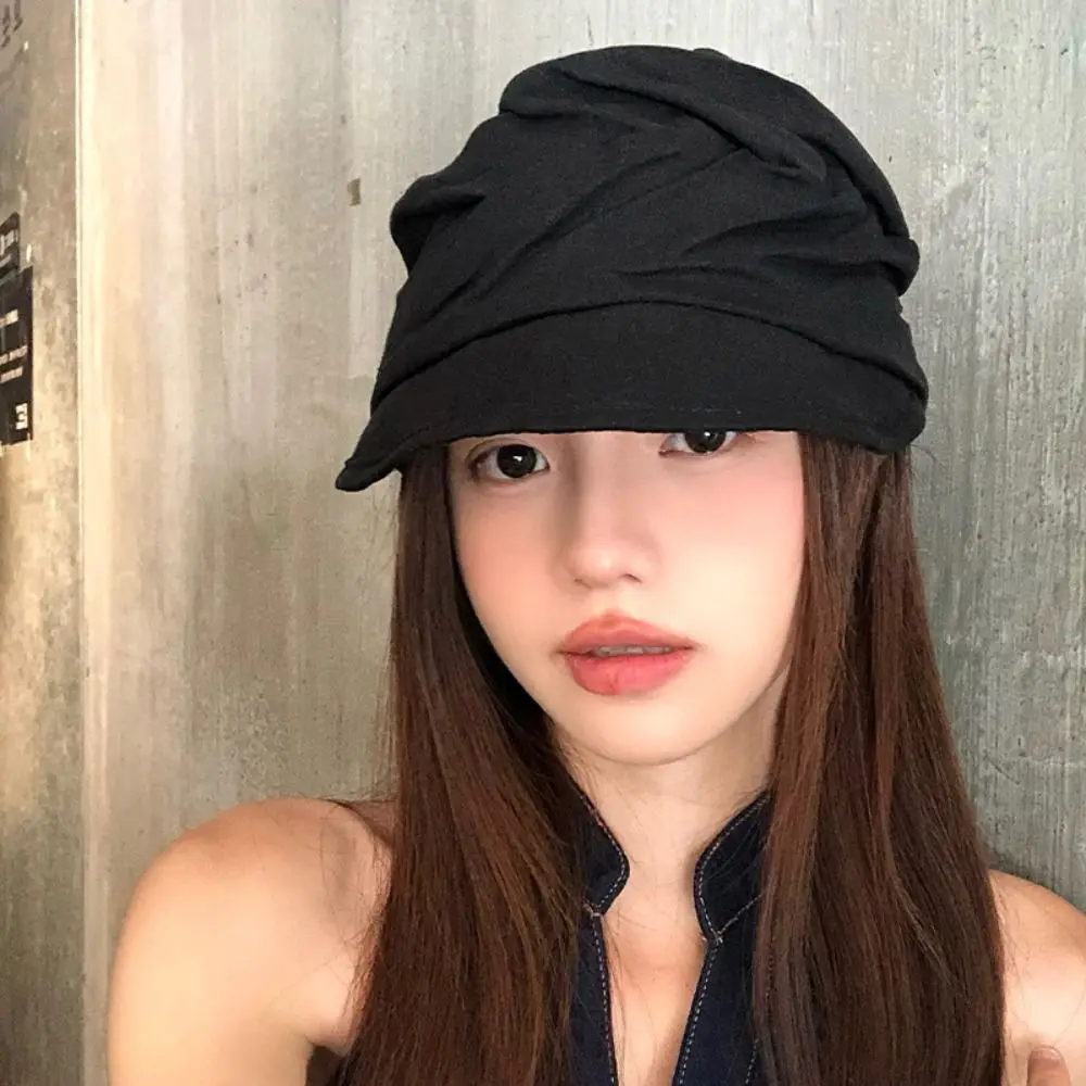 

Vintage Japanese Linen Berets Classic Versatile Newsboy Hats Soft Casual Peaked Caps Women