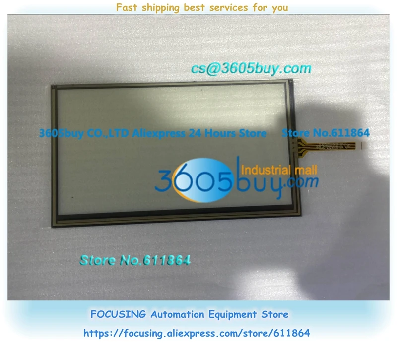 New 6.5 Inch Four Wire Resistive Touch Screen Glass HS-625010001 155x89
