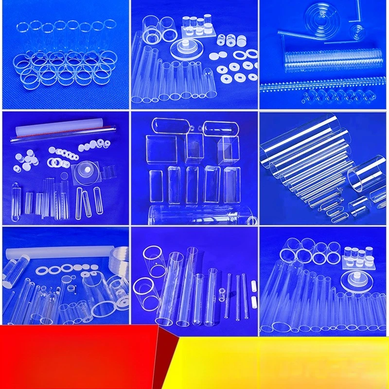 Quartz Capillary Tube OD45*ID39*L450mm/Silica Single-Bore Glass Capillary Tube/High Temperature Glass Tubes