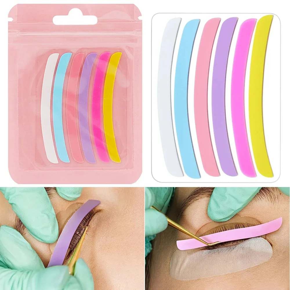 

3Pairs Lash Lift Curlers Pads Tool Reusable Lashlift Rods Silicone Perm Eyelash Lifting Tapes Makeup Tool for Eye Lash Extension