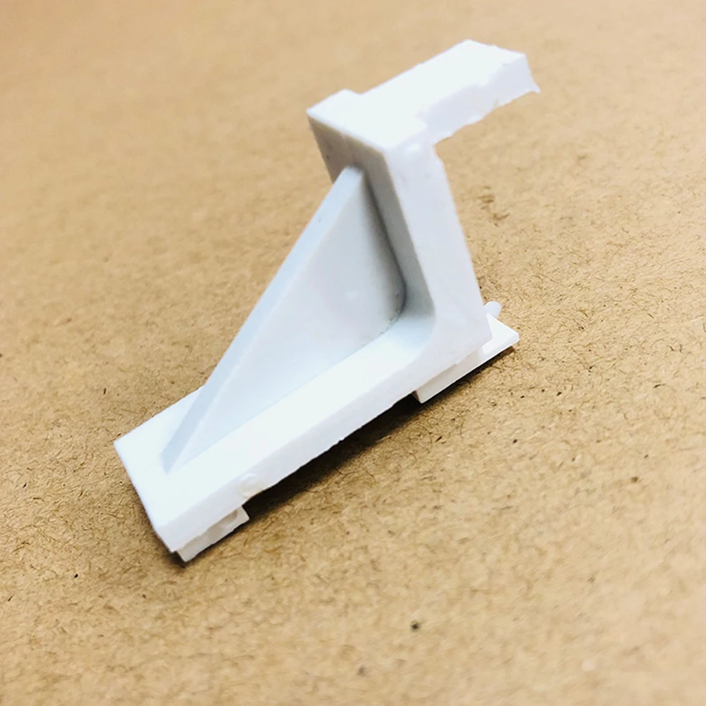 

15 Pcs Auxiliary Hook Plastic Snap Refrigerator Shelf Clamp Pe Commercial Clips