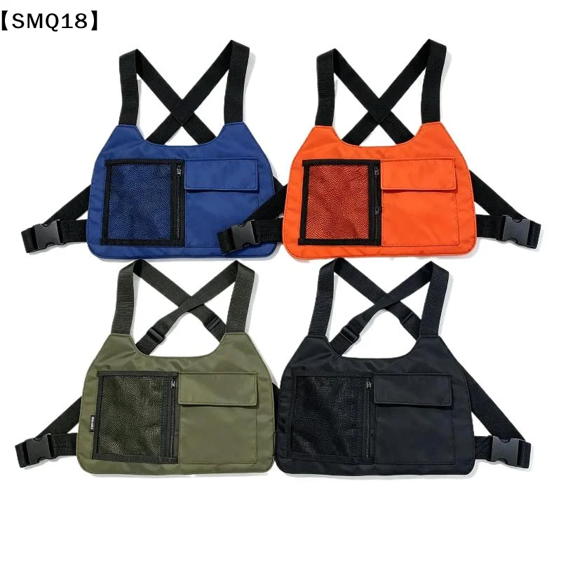 Hip-hop Streetwear Unisex Chest Rig Bag High Quality Nylon Chest Bags Multi-function  Vest Backpack【SMQ】 view 6