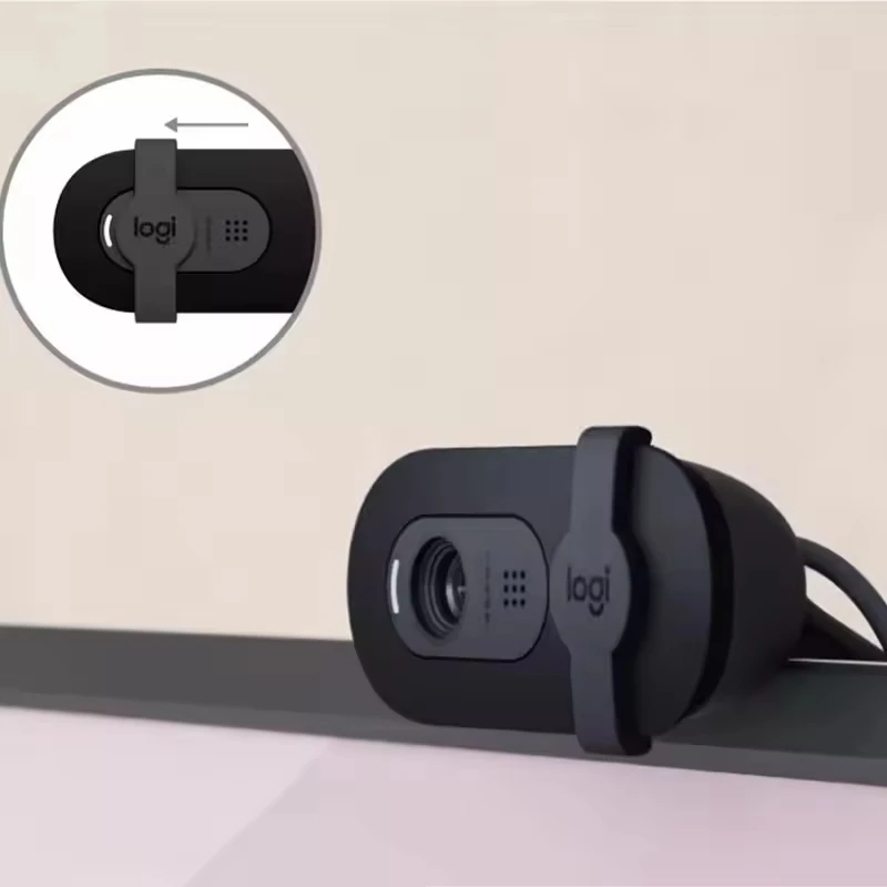 كاميرا ويب Logitech Brio 90 HD 1080p Brio90 مع موازنة الضوء الأوتوماتيكية ومصراع الخصوصية المدمج وميكروفون مدمج #2