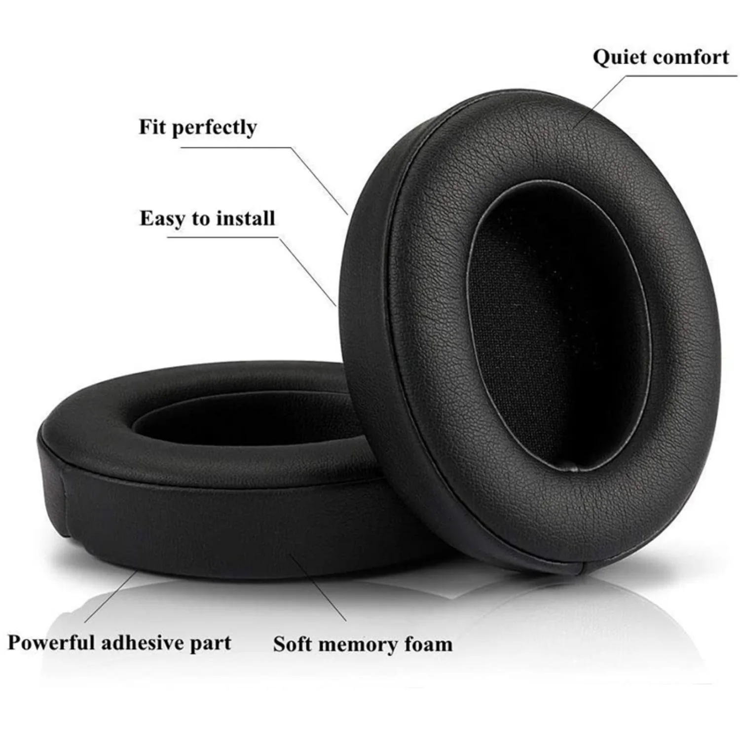 

A93P 2-х шт. амбушюры, пенопластовый чехол для наушников Beats Solo 2.0/3.0