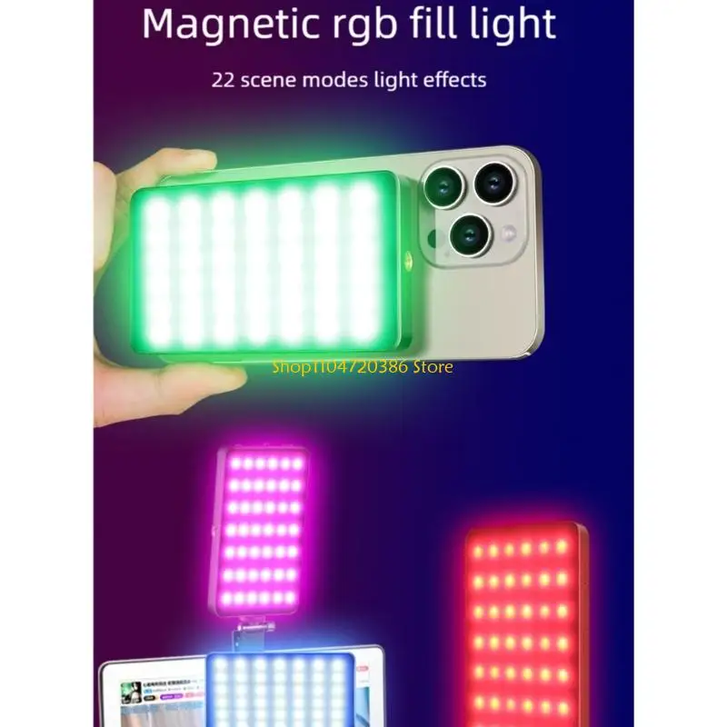 K0EA كاميرا الهاتف الذكي الاحترافية ذات الإضاءة الطويلة CRI96+ 22 خطة خليط من الألومنيوم لعواقب المشهد