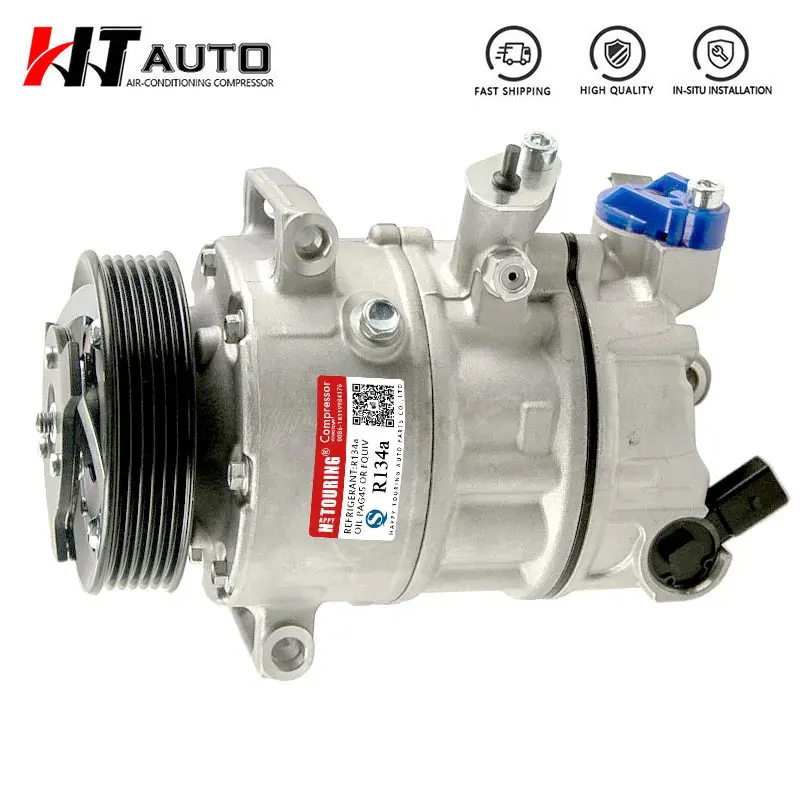 CAR Air condition AC Compressor For Audi A3 TT Quatro Volkswagen Je tta Passat Golf PXE16 67646 1K0820859D 1K0820859M 1K0820859S