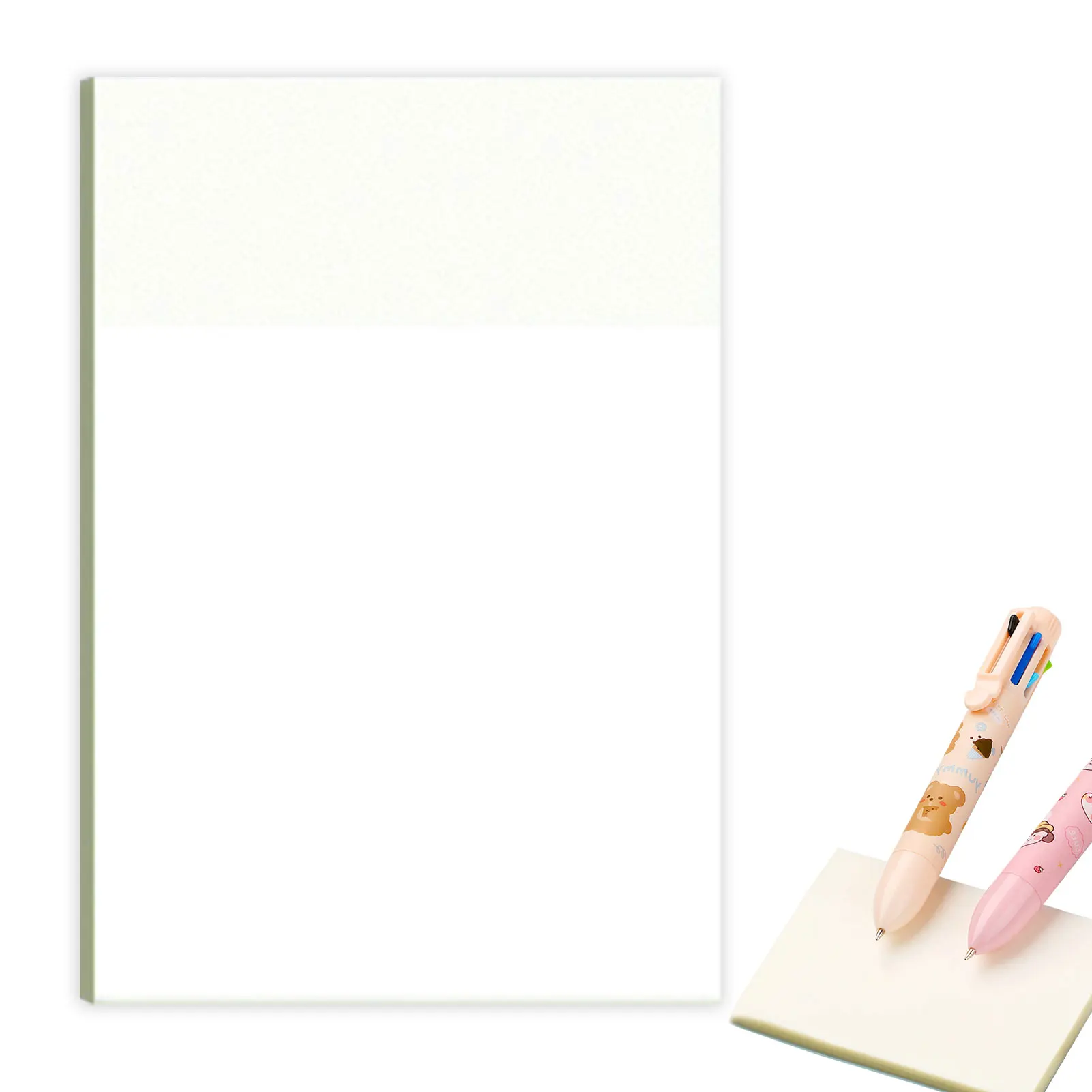 Clear Sticky Notes 50 Vellen Zelfklevende Clear Sticky Notes Zelfklevende Transparante Memo Note Pads School Kantoor levert