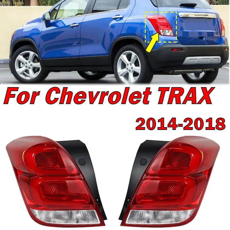 Car Rear Tail Light Warning Brake Turn Signal Lamp Taillight Housing Without Bulb For Chevrolet TRAX 2014 2015 2016 2017 2018