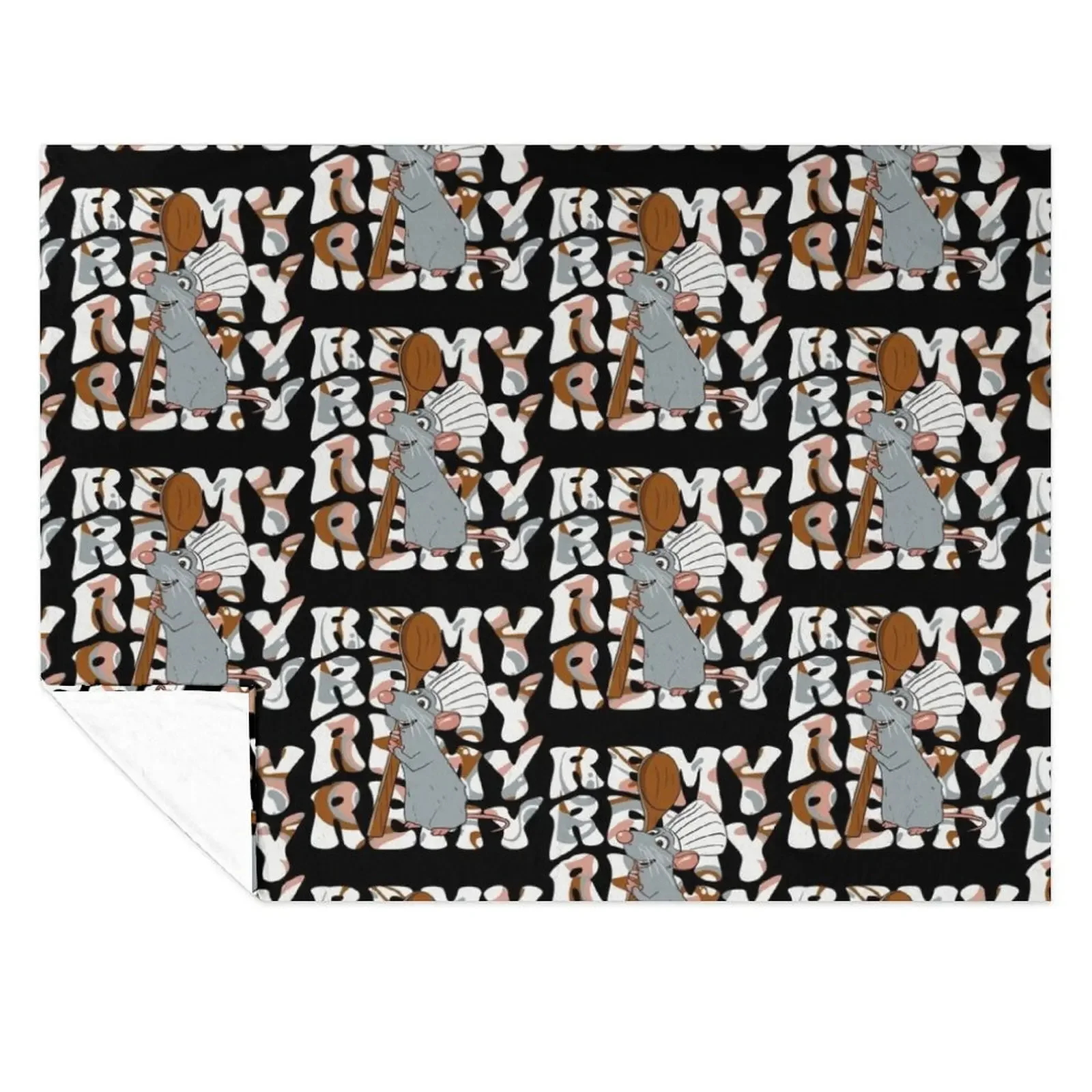 

Ratatouille Chef Remy Throw Blanket Custom christmas gifts sofa bed Decorative Throw Blankets