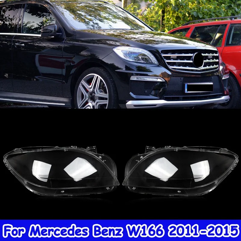 

Чехол на фару для Mercedes-Benz M-Class ML W166 ML300 ML350 ML400 2012-2015