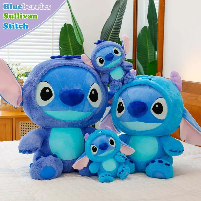 Disney Lilo&Stitch Plush Toys Kawaii Anime Plushie Dolls Sullivan Stitch 65cm Soft Stuffed Pillow Christmas Gifts for Children