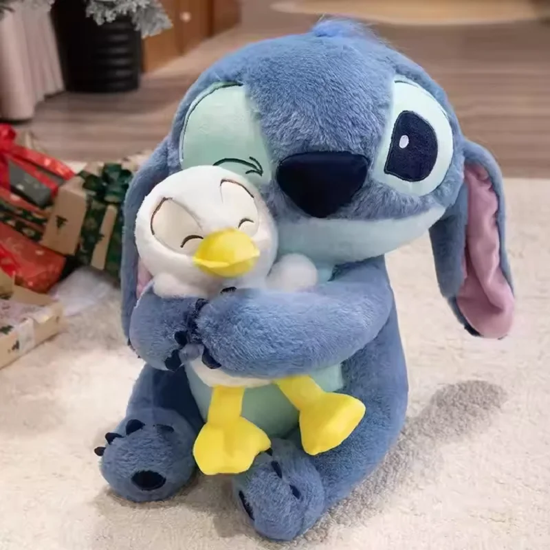

Disney 30cm Stitch Plush Toy; Anime Plush Toy Stitch Doll; Cute Donald Duck Decoration; Filling; Childrens Christmas Gift.