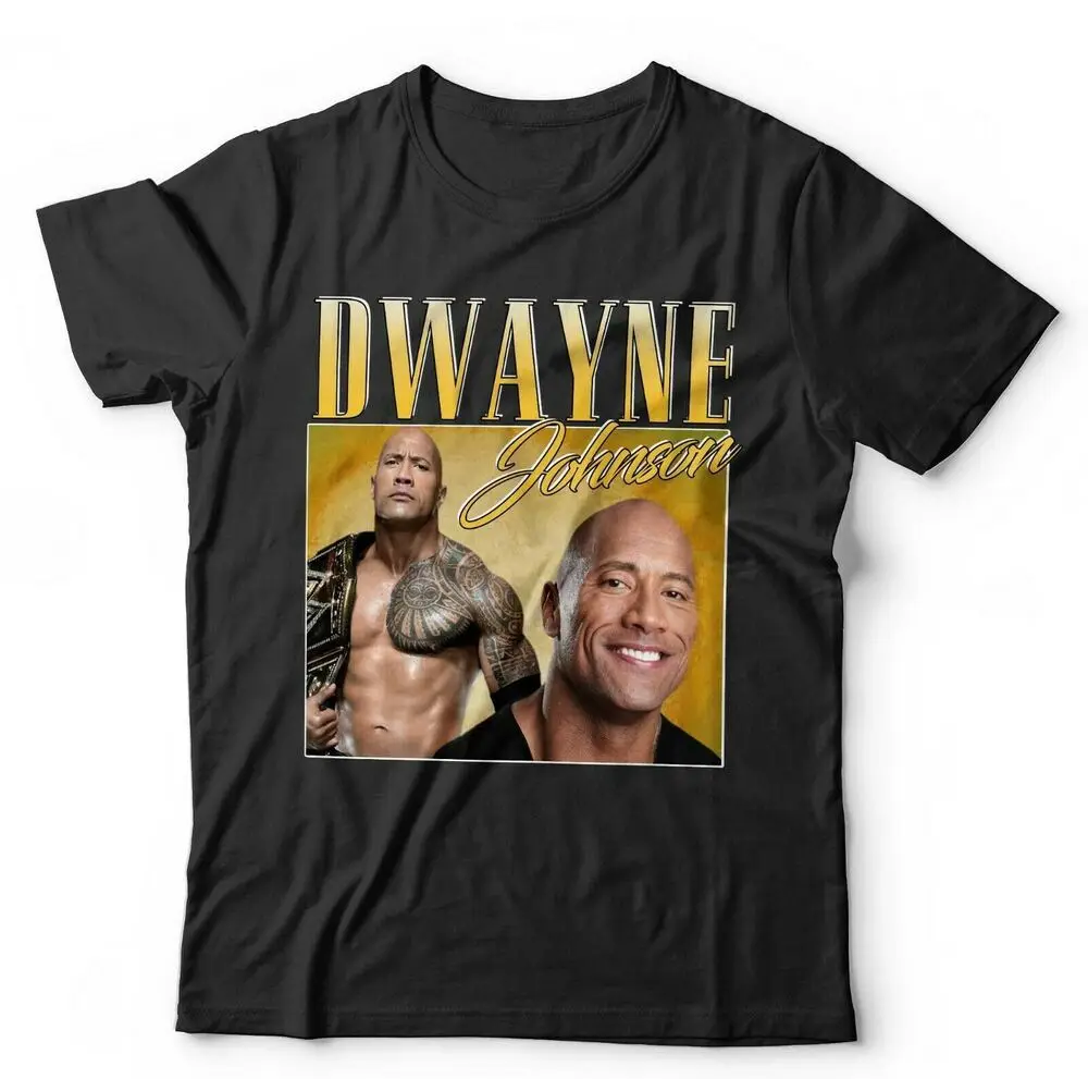 Dwayne Johnson Appreciation Tshirt Unisex Homage Throwback Rock