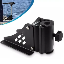 Universal Trolling Motor Deck Mount Replacement for Newport Vessels Pontoon Bracket for Shafts Between 1.15