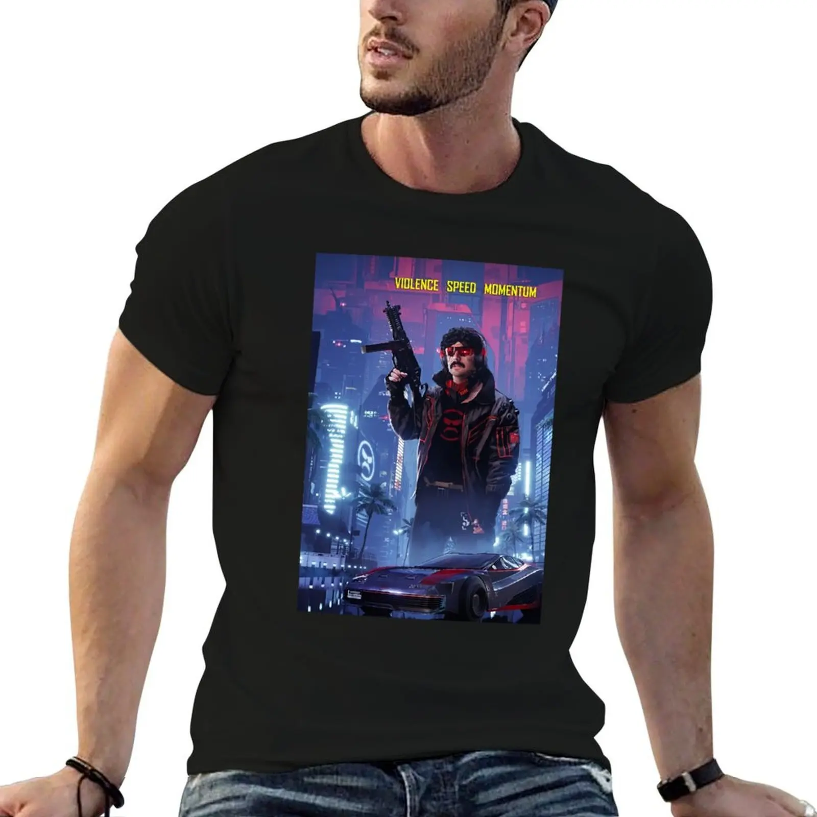 

Dr Disrespect T-Shirt anime t shirts oversize t shirt man casual man t shirt summer T-Shirt