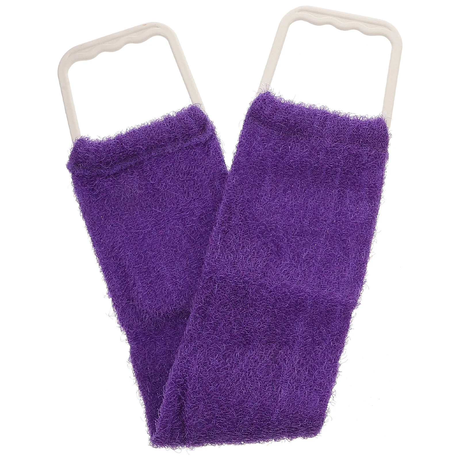 Back Scrubber Towel Exfoliating Shower Cloth Double- sided for Bath Shower Scrub Strap Spa Towel Massage Scrubber (Random Color)