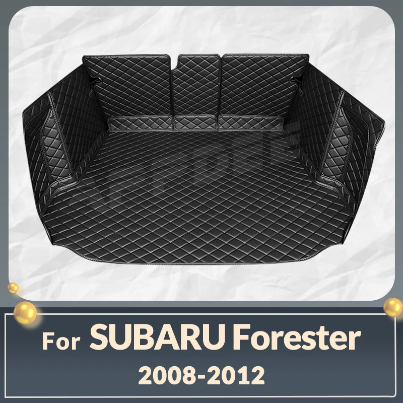 

Auto Full Coverage Trunk Mat For SUBARU FORESTER 2008-2012 11 10 09 Car Boot Cover Pad Cargo Interior Protector Accessories