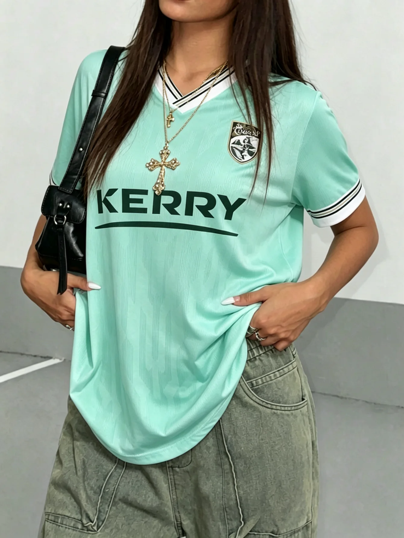 2026 Ireland Kerry Football Jersey Men's Women's Summer Sports Oversize T-shirt Breathable Quick Drying Streetwear Clothing