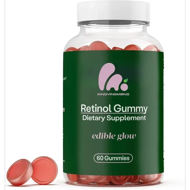 

Multi Vitamin Gummies Ретиноловое желе для борьбы со старением сияющей кожи и здоровых волос/ногтей — биотин витамин C B12 и добавка цинка