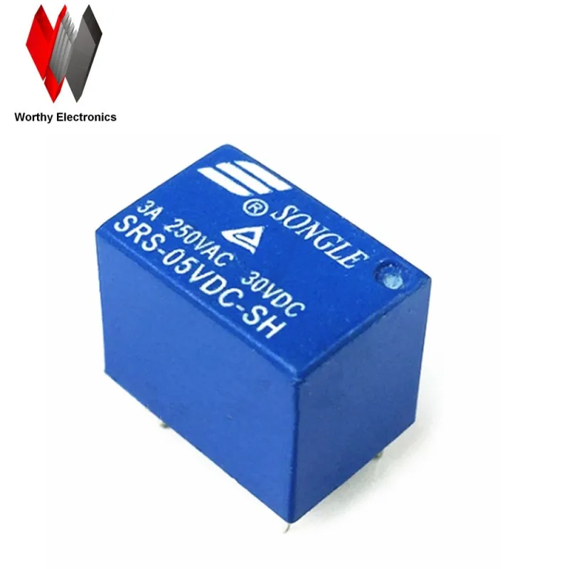 

Free shiping wholesale 10pcs/lot relay SRS-05VDC-SH