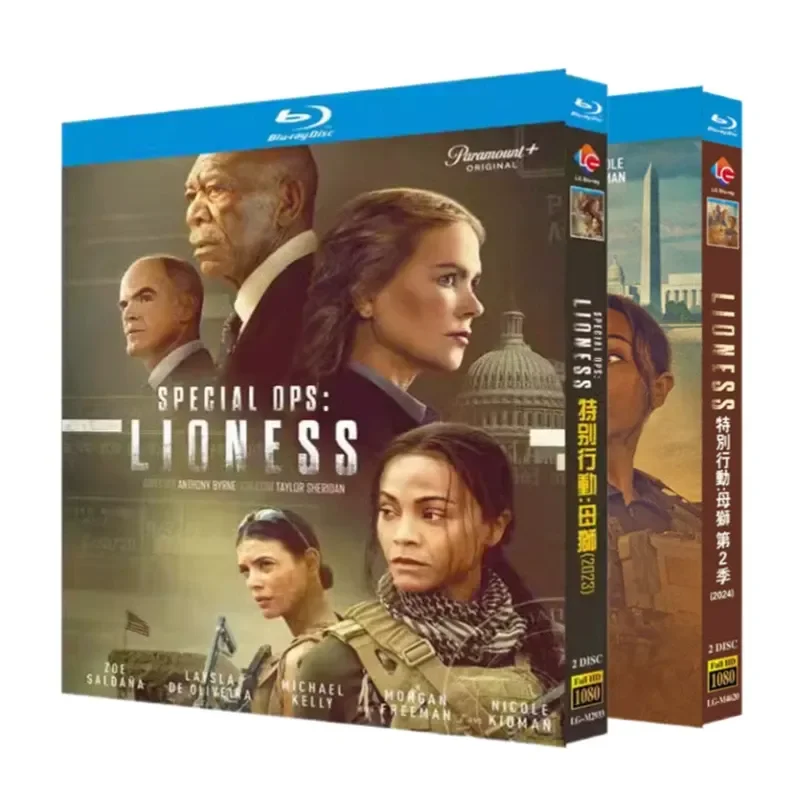 Blu-ray Ultra HD Special Ops Lioness Seasons 1-2 BD Disc Box Set