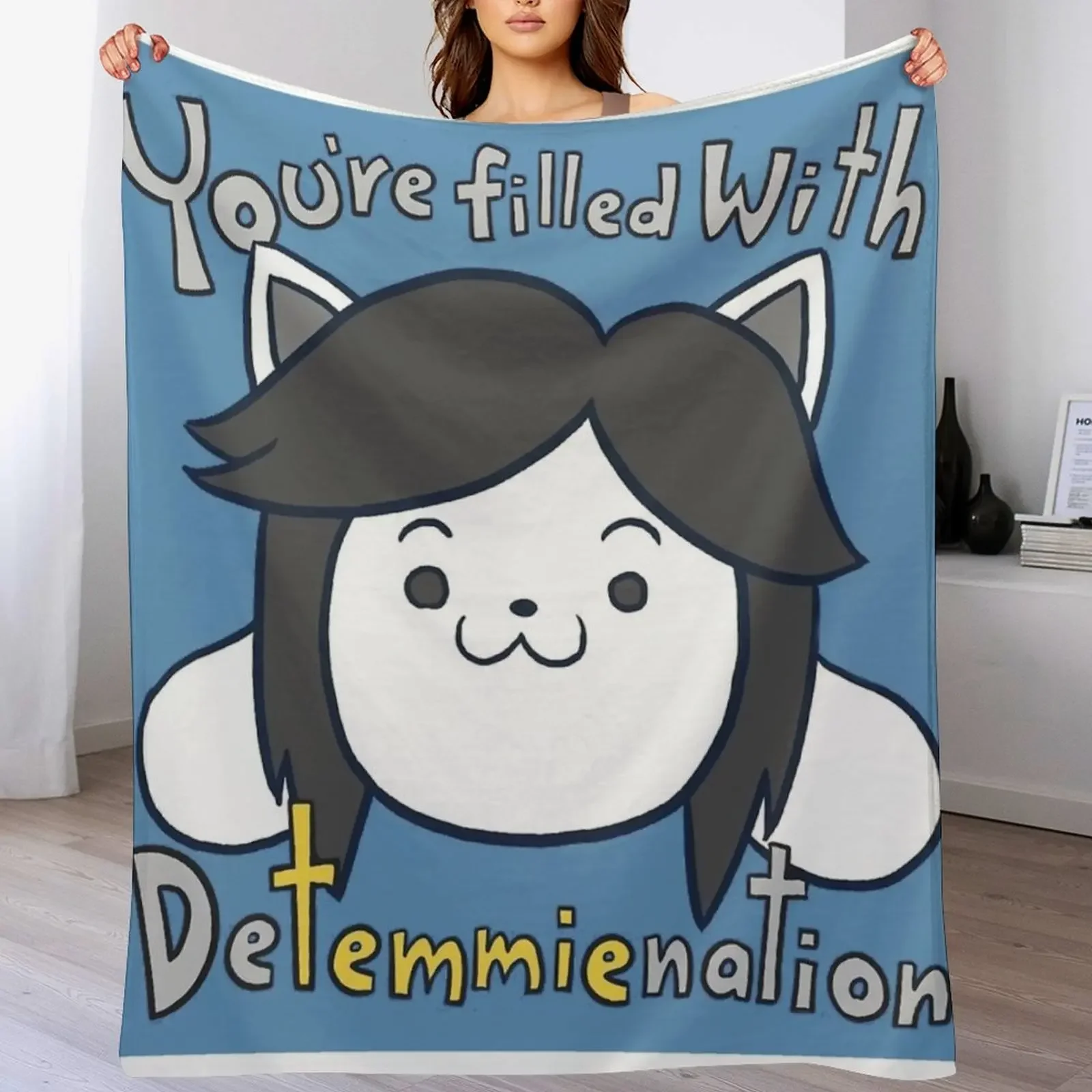 

You're filled with Detemmienation Throw Blanket Decorative Beds Beach Baby Soft Plaid Blankets