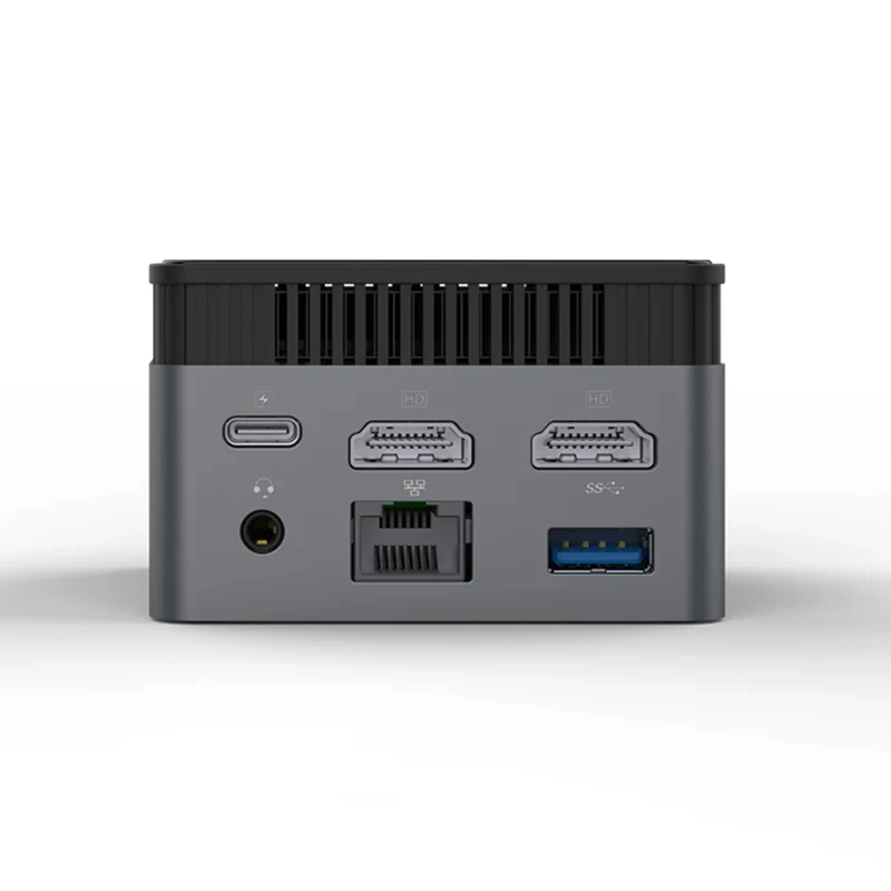 Helorpc mini pc intel celeron n5105 8gb lpddr4 128gb m.2 ssd intel ac7265 2,4g/5g wifi bluetooth 4,0 gigabit ethernet 4k 60hz