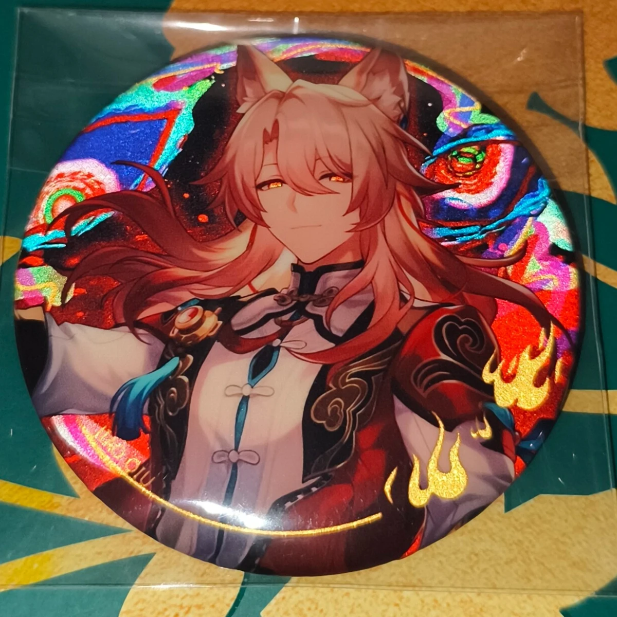 Game Honkai: Star Rail Figure JiaoQiu Badge Pin Cosplay Props Backpack Brooch Accessories Decoration Gifts