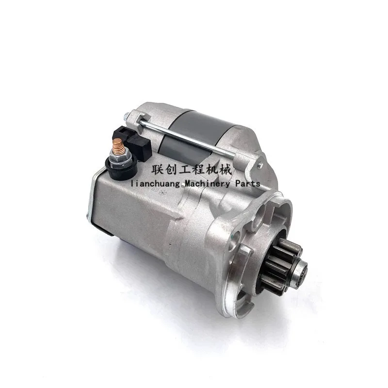 Para Kubota V2403 Motor de arranque PC56-7 Motor de arranque 9 dientes