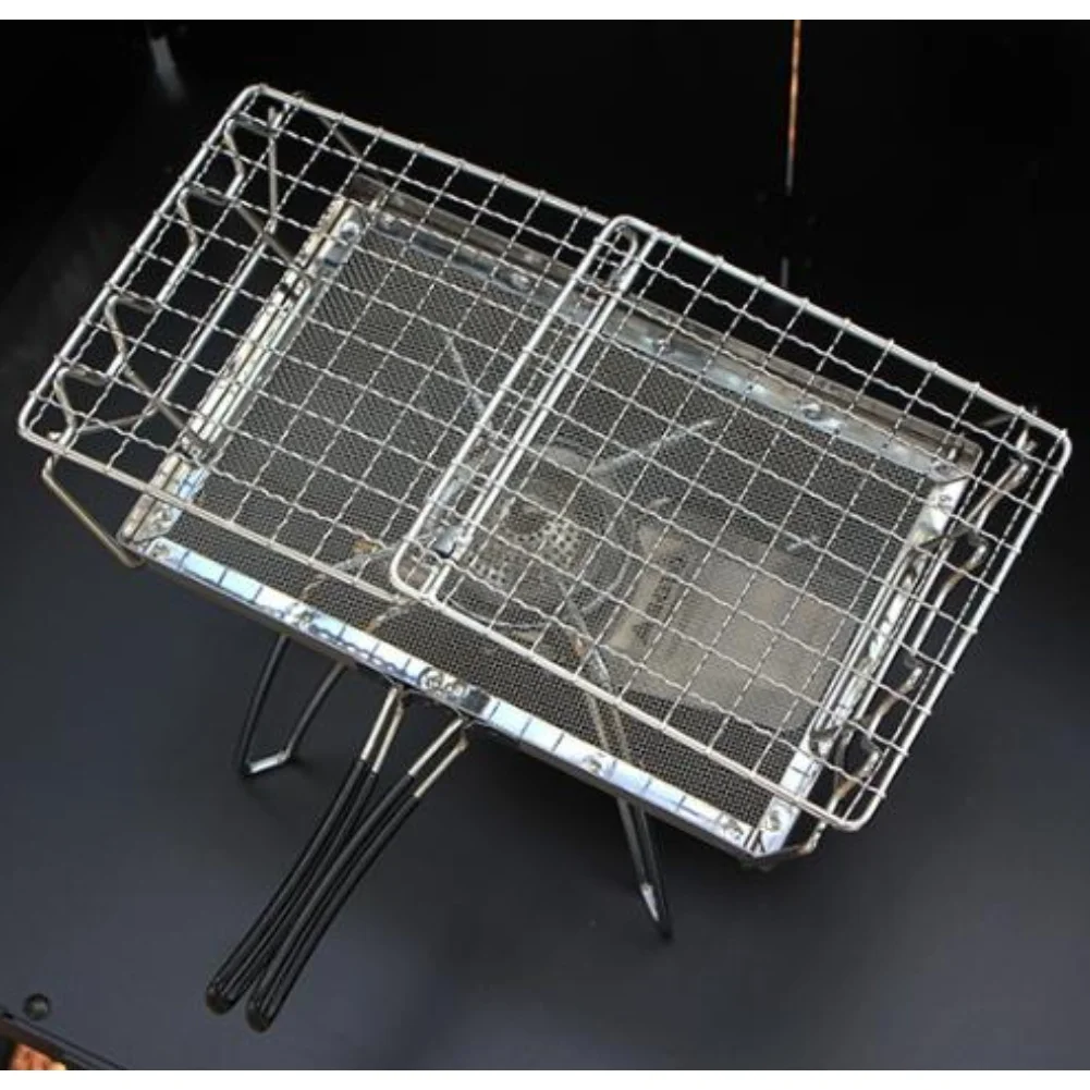 Stainless Steel Grill Rack for - Camping Cooking Over Fire review and price