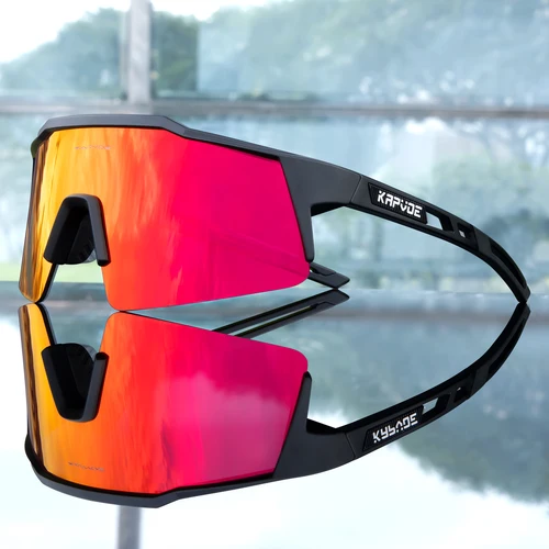 Imagen 1 del producto Gafas de sol polarizadas para ciclismo, gafas para bicicleta al aire libre, gafas para ciclismo de montaña para hombre, gafas para bicicleta de carretera para mujer, gafas de sol para bicicleta UV400