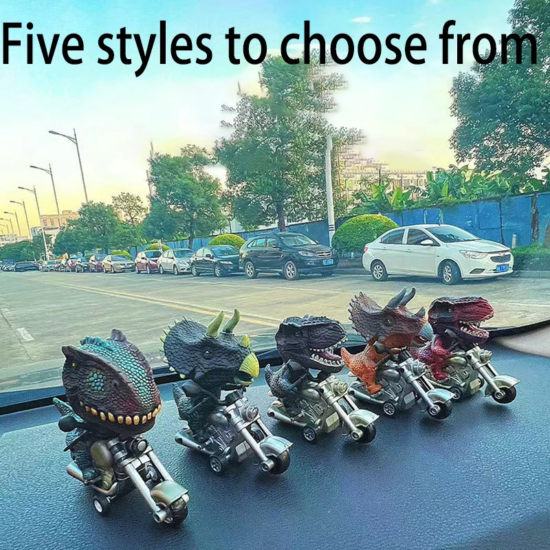 Car Drift Ornament Tyrannosaurus rex Triangle Dragon Drift Ornament Car Dashboard Ornament Car Creative Ornament Christmas Gift - Image 2