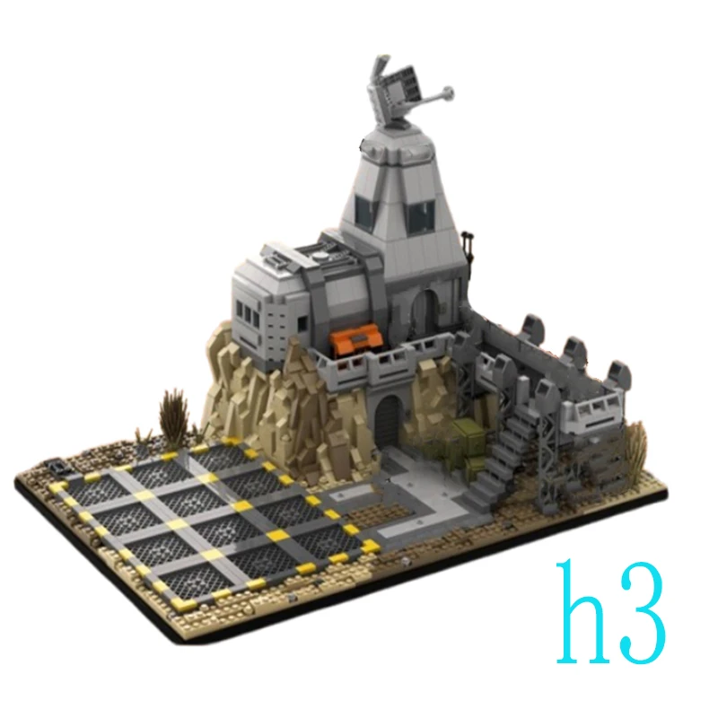 

Spot MOC-67054 1927pcs desert building house small particle assembly building blocks educational toy model ornaments gift set